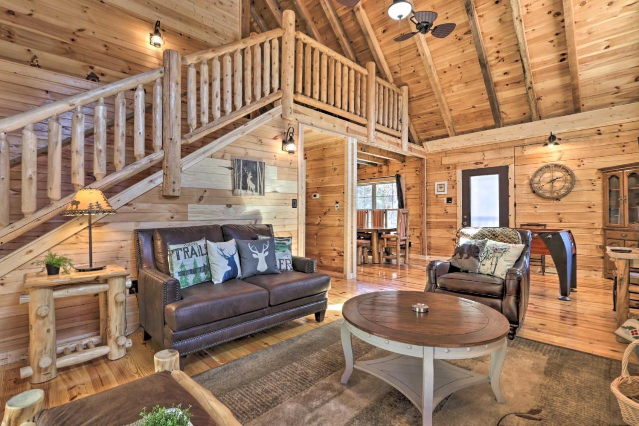 Gatlinburg Cabin With Loft And Game Room 1 Mi To Town Εξωτερικό φωτογραφία