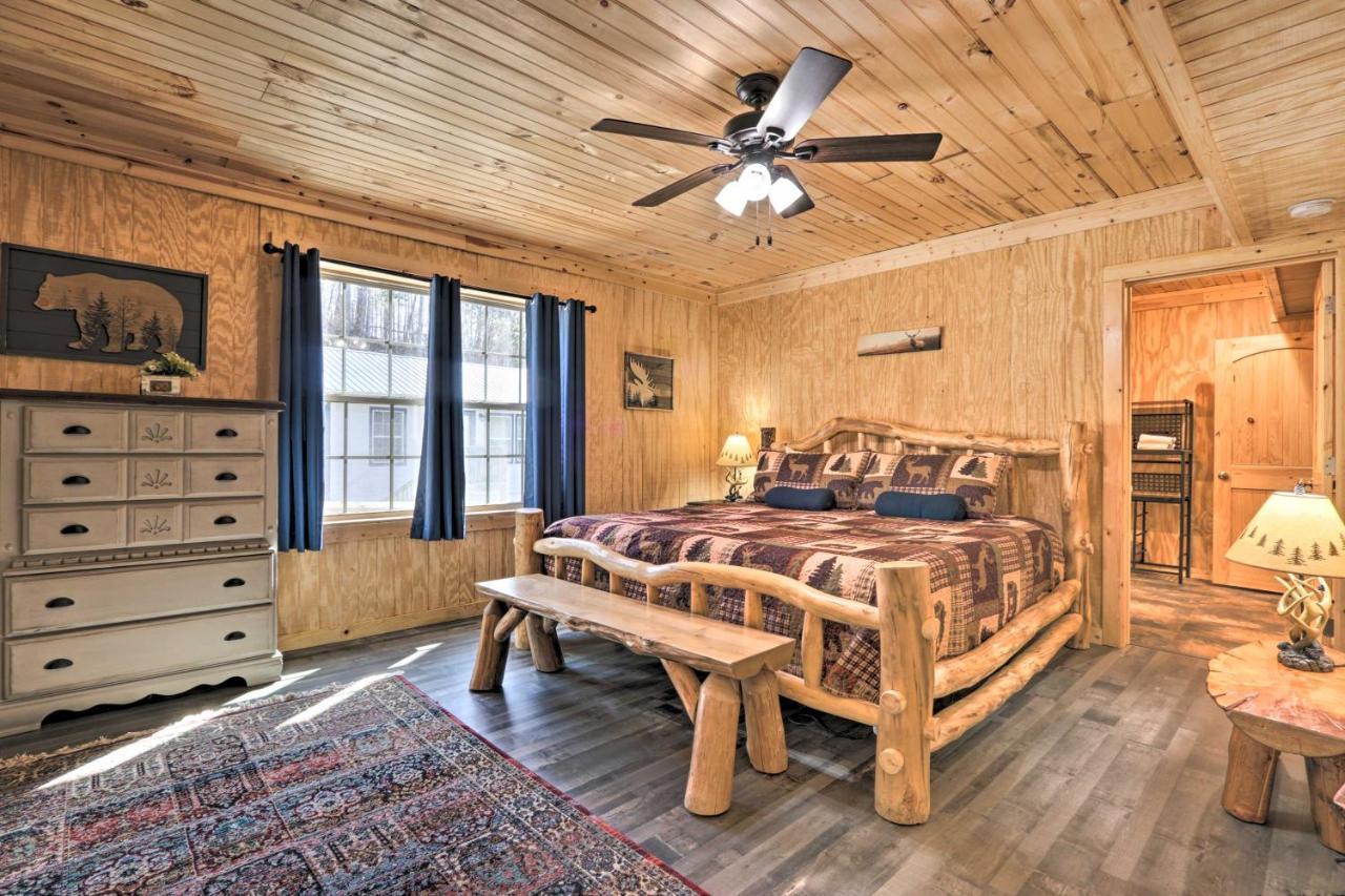 Gatlinburg Cabin With Loft And Game Room 1 Mi To Town Εξωτερικό φωτογραφία